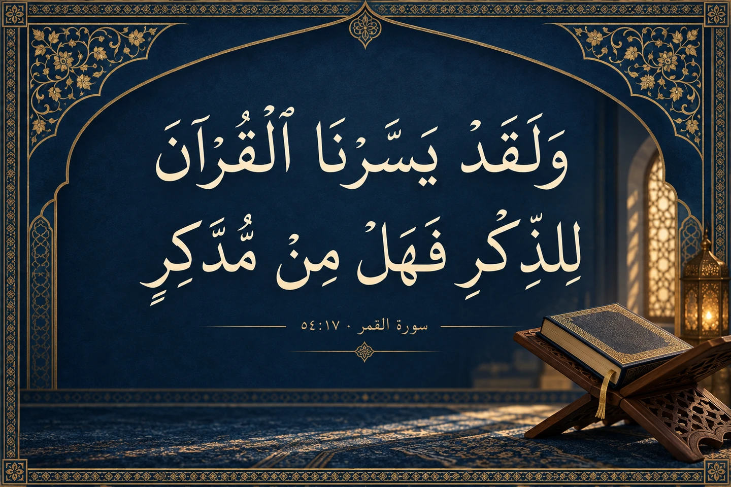 Surah Al-Qamar · 54:17